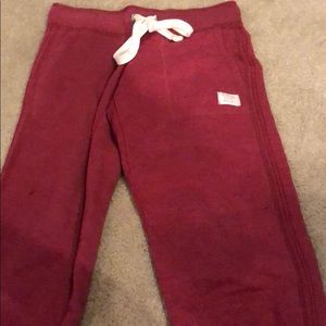 Aeropostale red sweatpants
